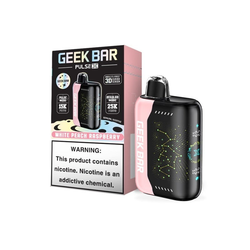 Geek Bar Pulse X 25K  Rechargeable LED Display Device