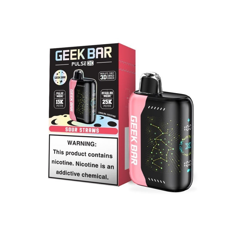 Geek Bar Pulse X 25K  Rechargeable LED Display Device