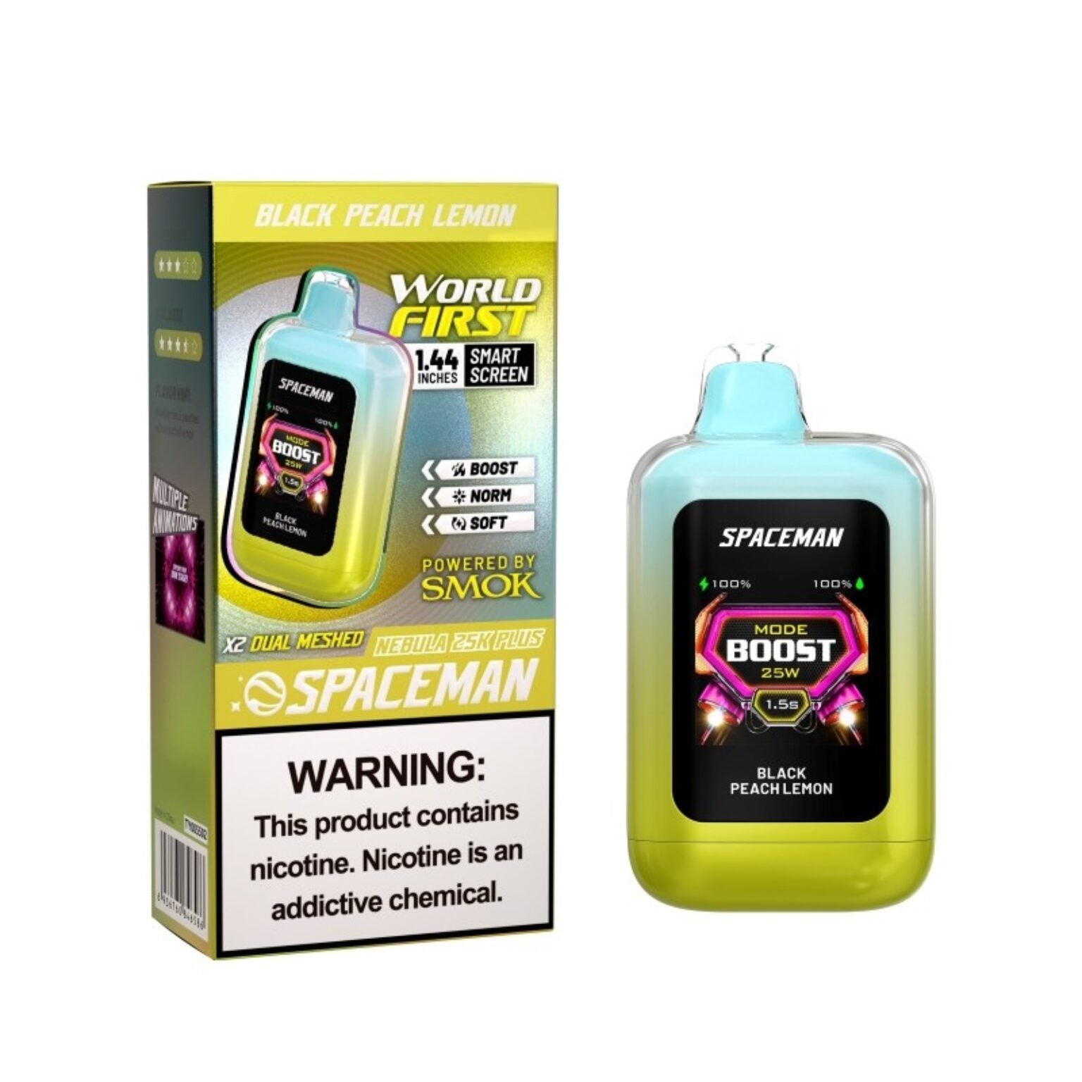 Spaceman Nebula 25K Plus Sleek Rechargeable LED Display Device